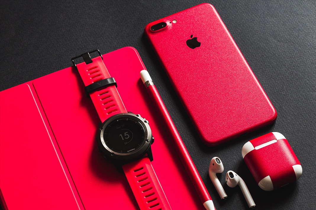 Must Have Accessory Collection for iPhone 8 Plus (PRODUCT) RED